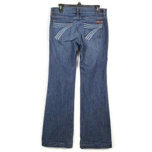 7 For All Mankind  DOJO Jeans 29 *Hemmed 33"